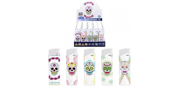 50 ACCENDINI ATOMIC MAXI F2 PIEZO RICAR. LA CATRINA