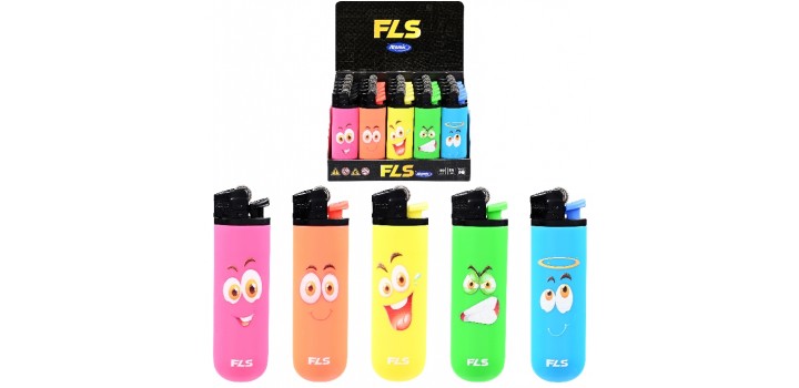 25 ACCENDINI ATOMIC FLS PIETRINA EMOJI ASS.