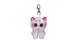 PORTA CHIAVI PELOUCHES TY BEANIE BOOS CLIPS 9cm TABOR