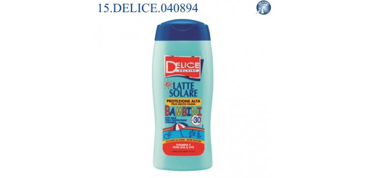 DELICE LATTE SOLARE PROT.ALTA BAMBINI FP30 250ml