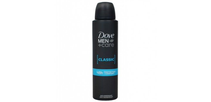 DOVE MEN DEODORANTE SPRAY 48h CLASSIC 150ml