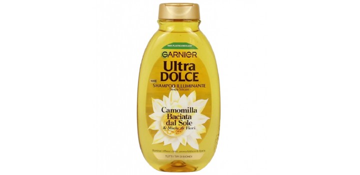 GARNIER ULTRA DOLCE SHAMPOO IL.CAMOMILLA E MIELE 250ml