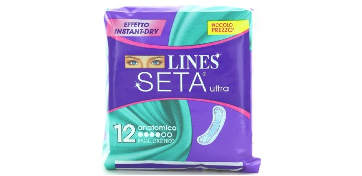 LINES SETA ULTRA ANATOMICO IPO x12 40289