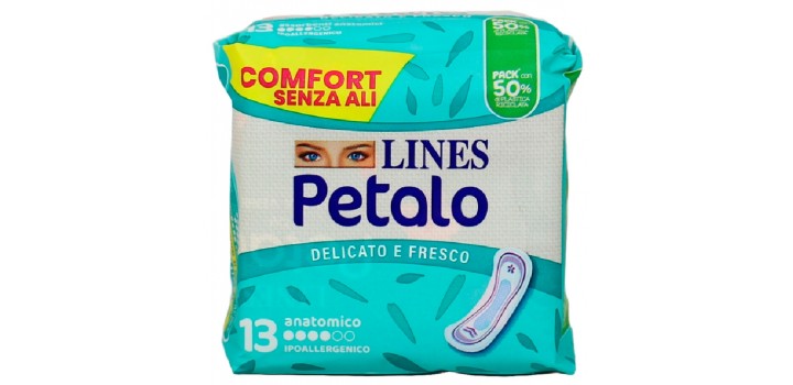 LINES PETALO ULTRASOTTILE ANATOMICO x13