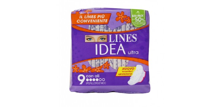 LINES IDEA ULTRA ALI GIORNO x9 VIOLA