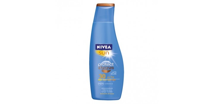 NIVEA SOLARE LATTE PROTECTeBRONZE FP30 ALTA 200ml