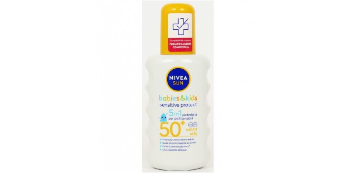 NIVEA SOLARE SPRAY KIDS PROTECT&SENS.FP50 M.ALTA 200ml