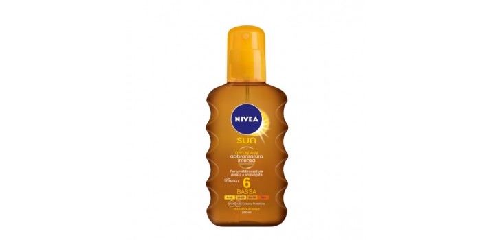 NIVEA SOLARE OLIO SPRAY ABBR.INTENSA FP6 BASSA 200ml