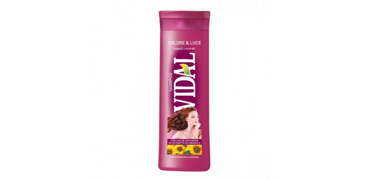 VIDAL SHAMPOO 250ml COLORE&LUCE CAPELLI COLORATI