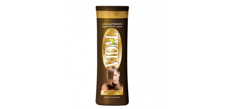 VIDAL SHAMPOO OLIO DI ARGANeCERAMIDI CAP.SECCHI 250ml