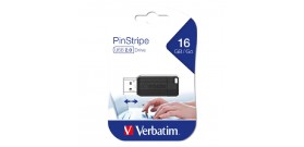 CHIAVETTA USB 2.0/3.0 VERBATIM PINSTRIPE 16GB TSI