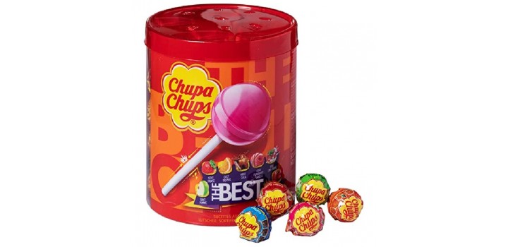 CHUPA LATTA TIN ASSORTITO FRUTTA 150pz