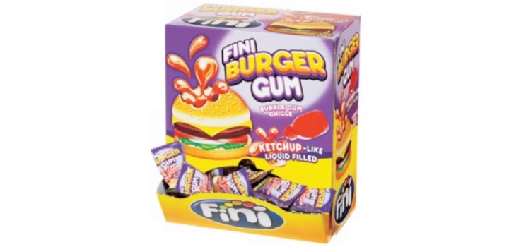 FINI BURGHER GUM 200pz