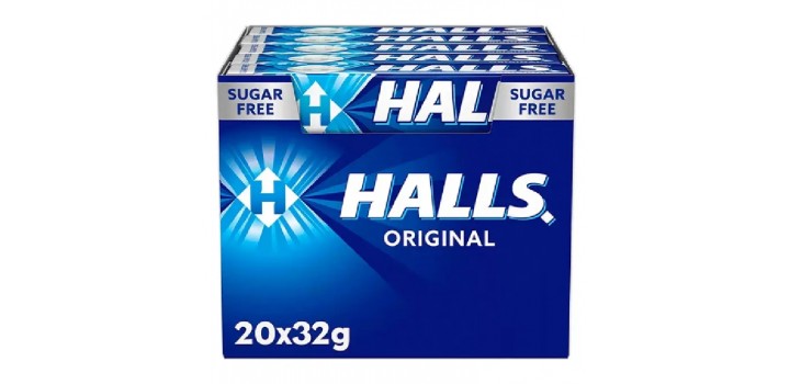 HALLS M.STICK ORIGINAL S/Z 32gr 20pz