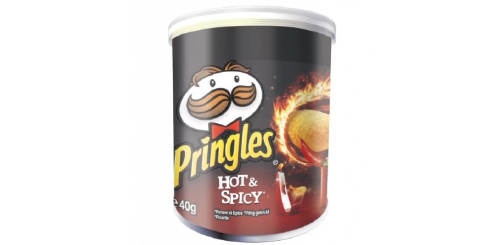 PRINGLES HOTeSPICY 40gr 12pz