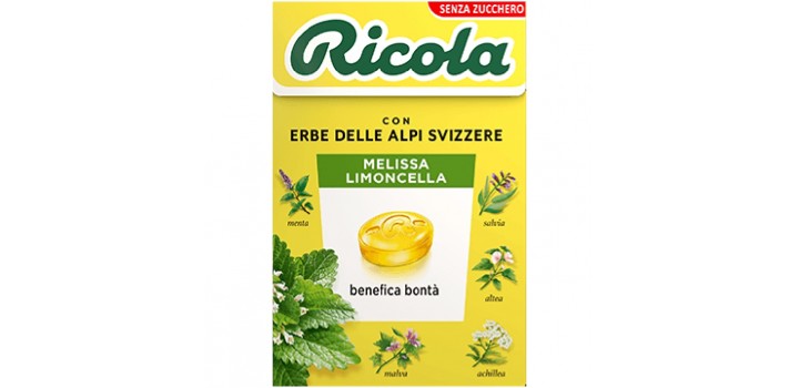 RICOLA ASTUCCIO MELISSA LIMONCELLA S/Z 50gr 20pz