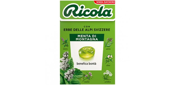 RICOLA ASTUCCIO MENTA DI MONTAGNA S/Z 50gr 20pz