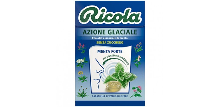 RICOLA ASTUCCIO AZIONE GLACIALE S/Z 50gr 20pz