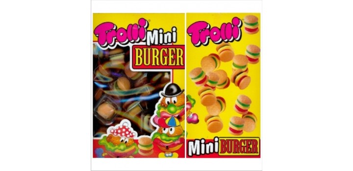 MINI BURGER TROLLI 10gr 80pz