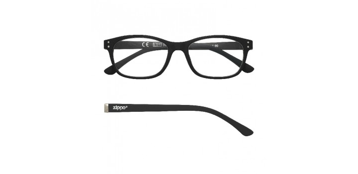 OCCHIALE DA LETTURA ZIPPO B27-BLK NERO2 +3.50