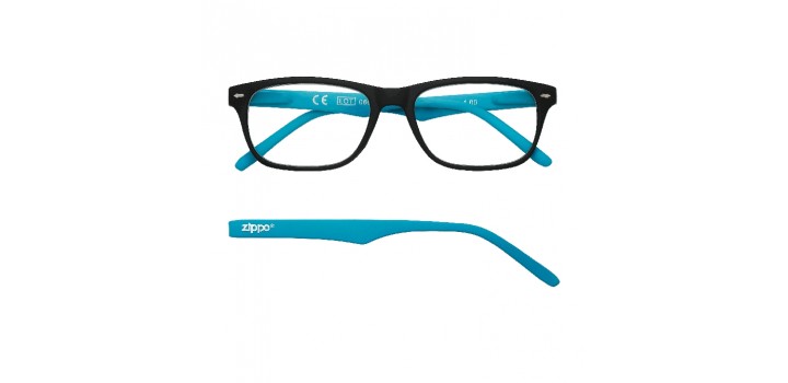 OCCHIALE DA LETTURA ZIPPO B-CONCEPT B3 AZZURRO +2.00