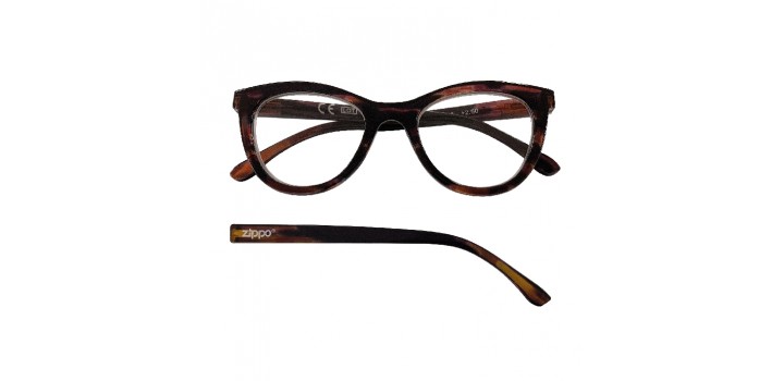 OCCHIALE DA LETTURA ZIPPO F2-DEM TARTARUGA F +3.50