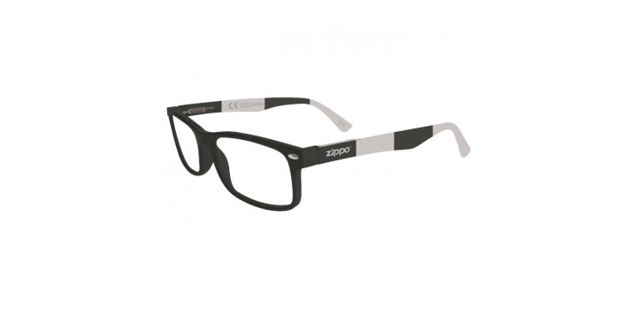 OCCHIALE DA LETTURA ZIPPO EYEWEAR NERO/BIANCO +1.00