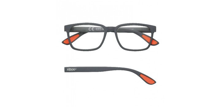 OCCHIALE DA LETTURA ZIPPO PR108 GRIGIO +1.00