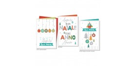 1 BIGLIETTO NATALE 11x17 CHRISTMAS NEW TRENDS2 3s.