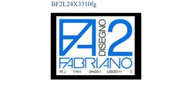 BLOCCO FABRIANO F2 LISCIO 24x33mm 110gr 10fg