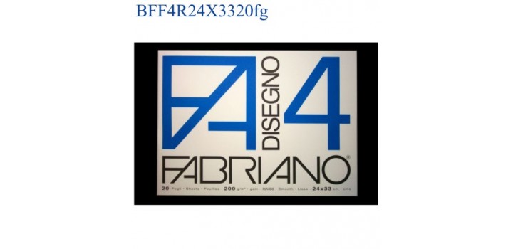 BLOCCO FABRIANO F4 RUVIDO 24x33mm 220gr 20fg