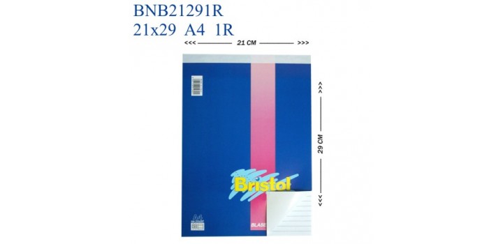 10 BLOC NOTES 21x29.7 n.7 60fg A4 1R BLASETTI 1035