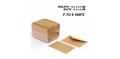100 BIGLIETTI+BUSTE VISITA KRAFT AVANA 200gr 9x14cm F.TO 9