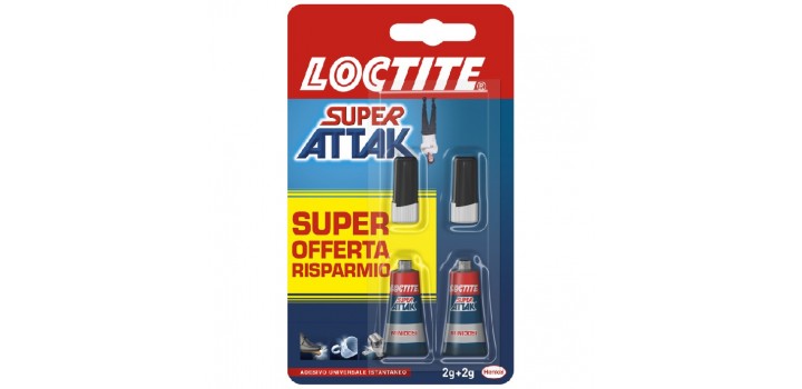 COLLA SUPER ATTAK 2gr+2gr MINIDOSI