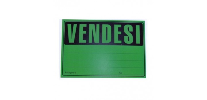 20 CARTELLI VENDESI 24x33cm COLORI ASSORTITI EDIPRO