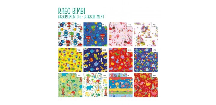 CARTA REGALO REX 70x100 RASO B BIMBI x10fg