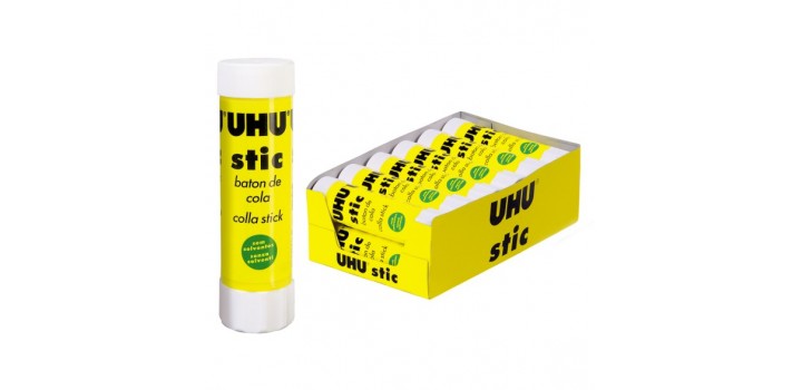 12 COLLE STICK UHU 40gr