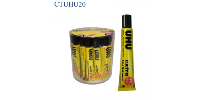 COLLA ADESIVA ATTACCATUTTO TUBO UHU EXTRA GEL 20g/ml