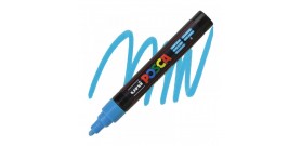 MARCATORE UNI POSCA TEMPERA PUNTA TONDA 1,8-2,5mm AZZURRO 8