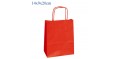 1 SHOPPER CARTA C/CORD.ALLEGRA ROSSO 14x9x20cm