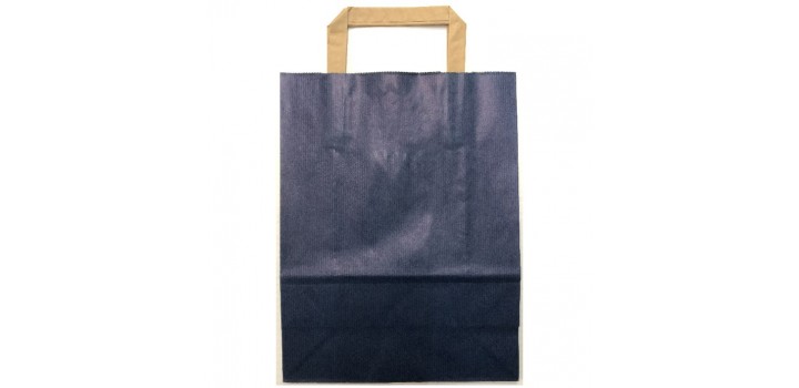 1 SHOPPER CARTA BLU 22x10x27