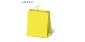 1 SHOPPER CARTA C/CORD.ALLEGRA GIALLINO 22x10x27