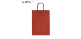 1 SHOPPER CARTA C/CORD.ALLEGRA ROSSO 22x10x27