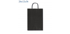 1 SHOPPER CARTA C/CORD.ALLEGRA NERO 26x12x36