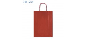 1 SHOPPER CARTA C/CORD.ALLEGRA ROSSO 36x12x41