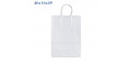 1 SHOPPER CARTA C/CORDONCINO NEUTRO BIANCO 46x16x49