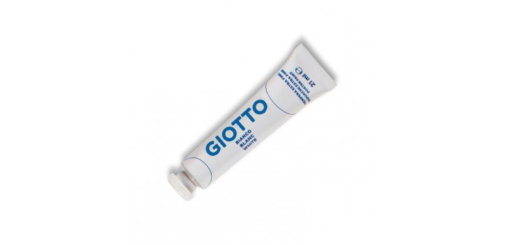 6 TEMPERA GIOTTO 12ml BIANCO 01