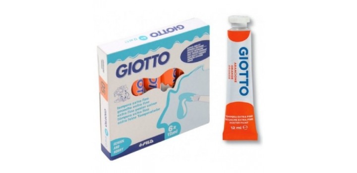 6 TEMPERA GIOTTO 12ml ARANCIONE 05